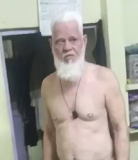 एक 70 वर्ष के मौलाना को लोगों ने उस वक्त पकड़ा जब वो बच्ची के साथ दुष्कर्म का प्रयास कर रहा था