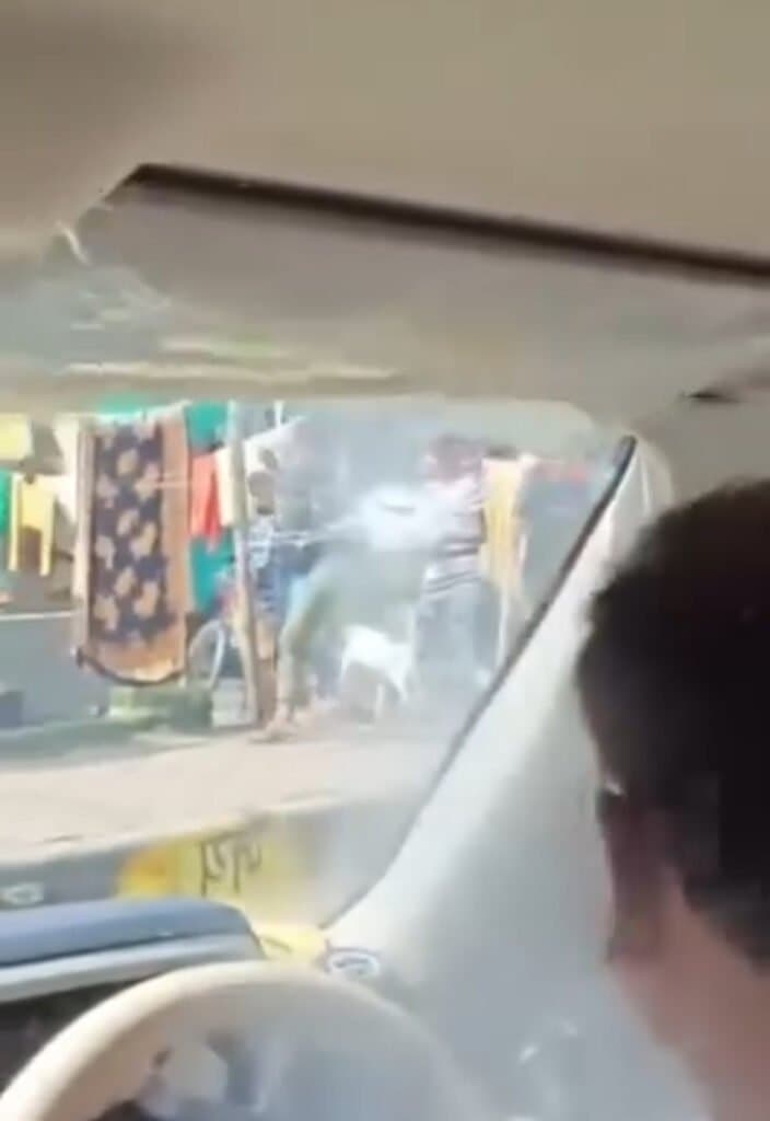 BJP नेता पर प्रदर्शन के दौरान की गई फायरिंग।