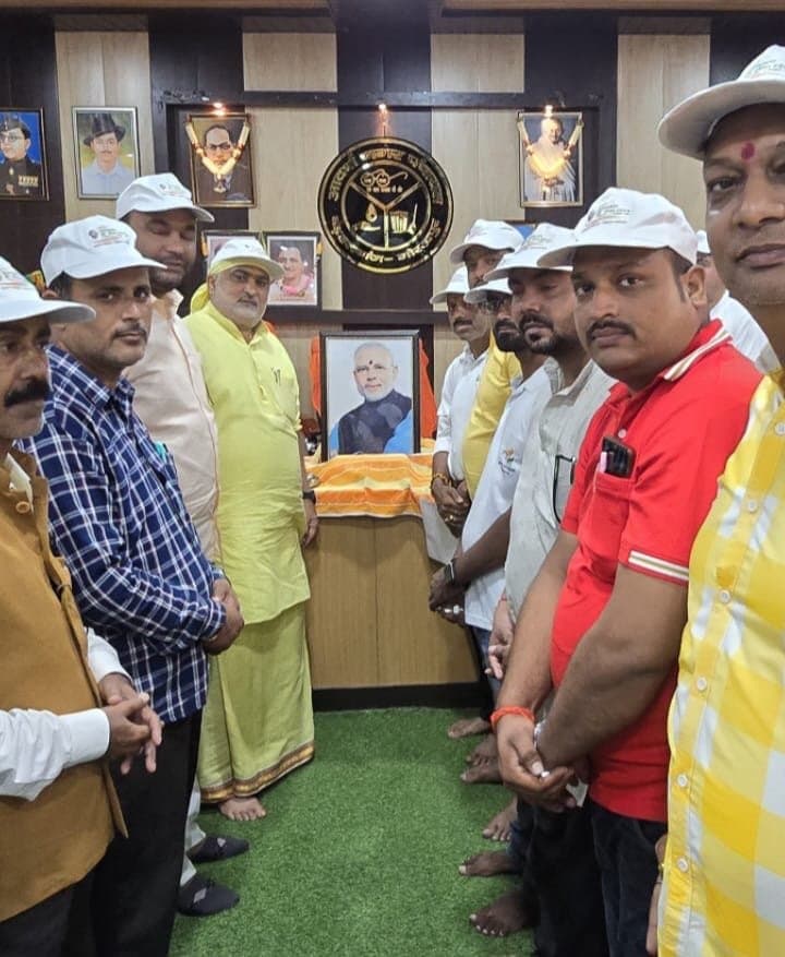 प्रधानमंत्री नरेन्द्र मोदी का मनाया गया 74 वा जन्मदिवस