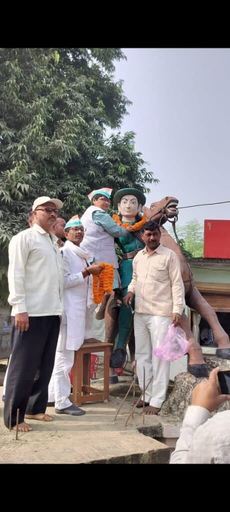 कांग्रेस ने मनाई गई ऊदा देवी पासी की पुण्यतिथि