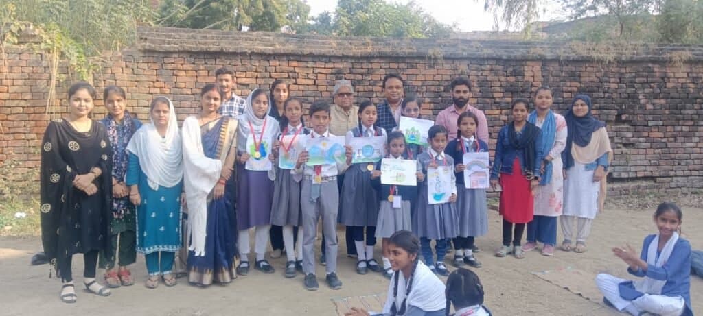 इंदिरा चिल्ड्रन एकेडमी में ड्रॉइंग प्रतियोगिता का हुआ आयोजन