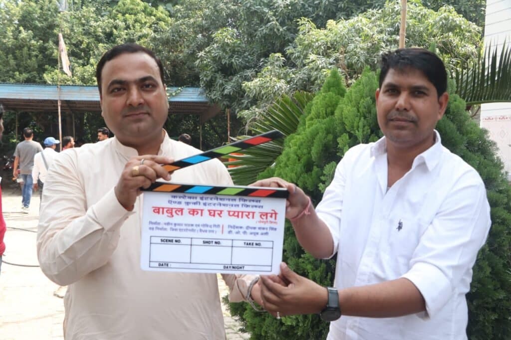 तीन फ़िल्मों की शूटिंग कम्प्लीट करने के बाद फिल्म निर्माता नवीन पाठक और गोविन्द गिरी करेंगे पाँच फिल्मों का निर्माण