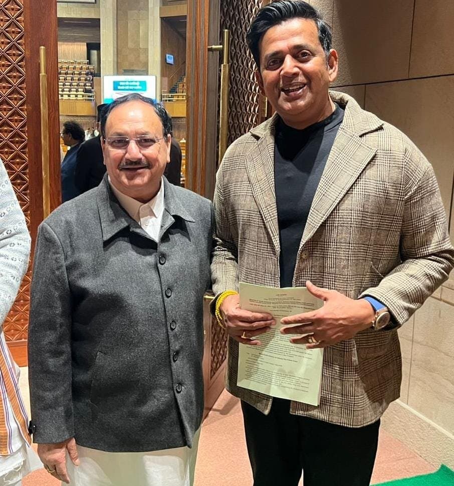 केंद्रीय स्वास्थ्य मंत्री जेपी नड्डा ने सांसद रवि किशन से कहां गोरखपुर एम्स में जल्द तैनात होंगे स्थाई कार्यकारी निदेशक