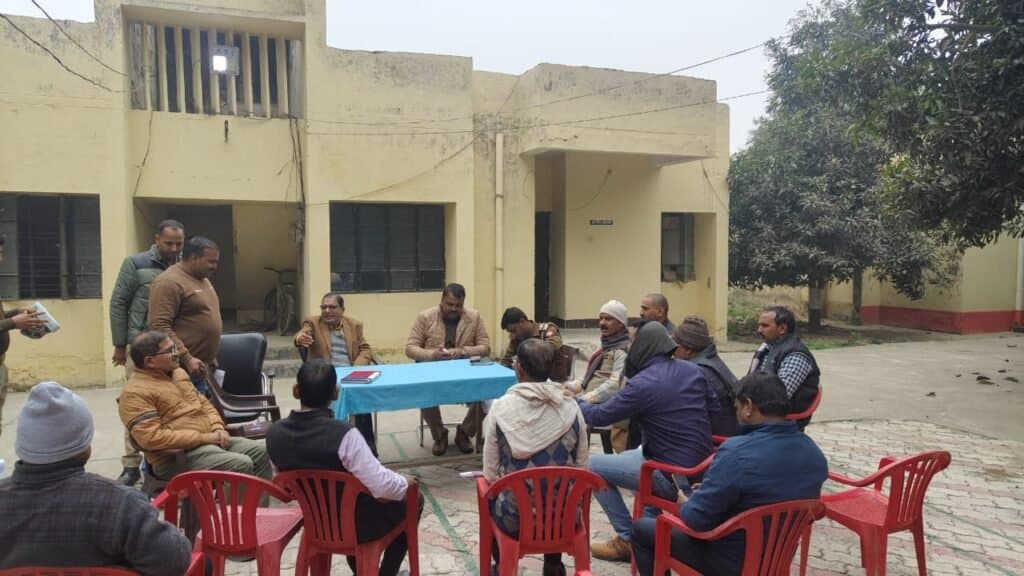 थाना समाधान दिवस पर तीन मामले, एक का निस्तारण