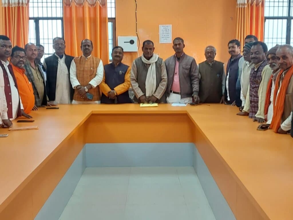 भाजपा मंडल अध्यक्ष पद के लिए हुआ नामांकन