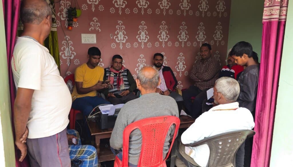 गांवों में फार्मर रजिस्ट्री कैंप का हुआ आयोजन
