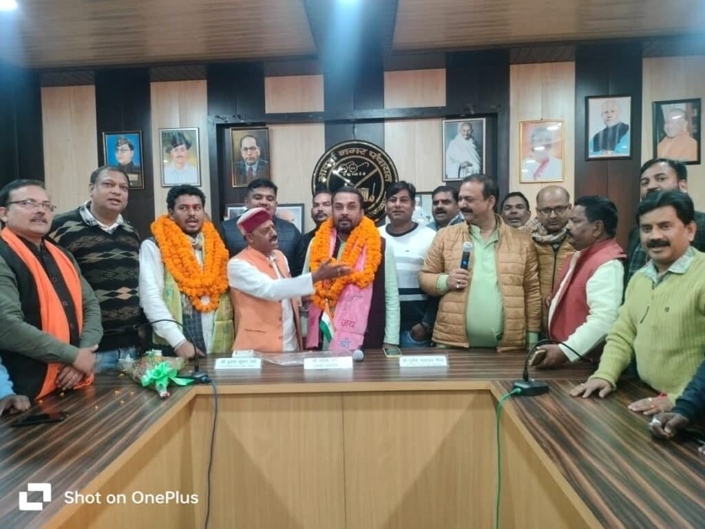नव नियुक्त मंडल अध्यक्षों का हुआ अभिनंदन