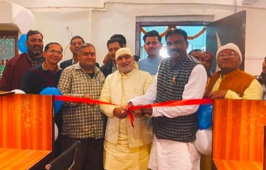 गुरुकुल लाइब्रेरी का विधायक ने किया फीता काटकर उद्घाटन