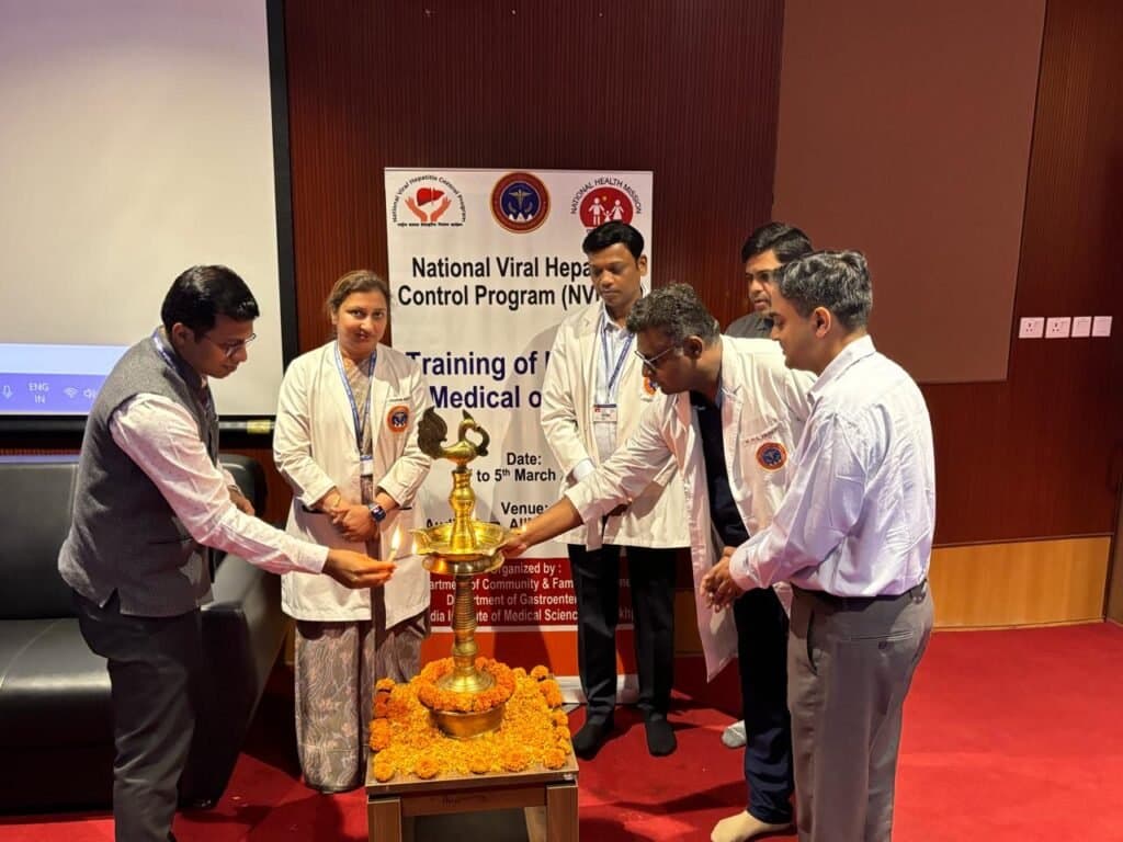 एनवीएचसीपी द्वारा वायरल हेपेटाइटिस उन्मूलन हेतु सफल प्रशिक्षण सम्पन्न