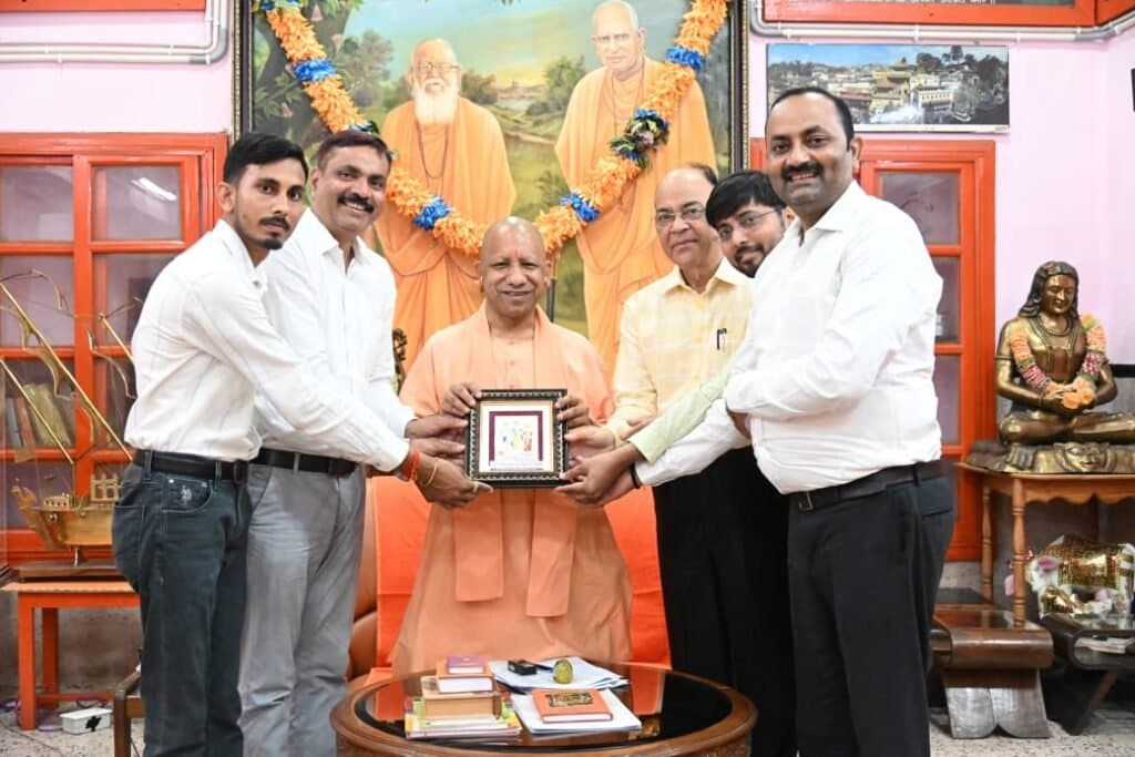 खरैया पोखरा जन कल्याण समिति के पदाधिकारियों ने की मुख्यमंत्री से भेंट