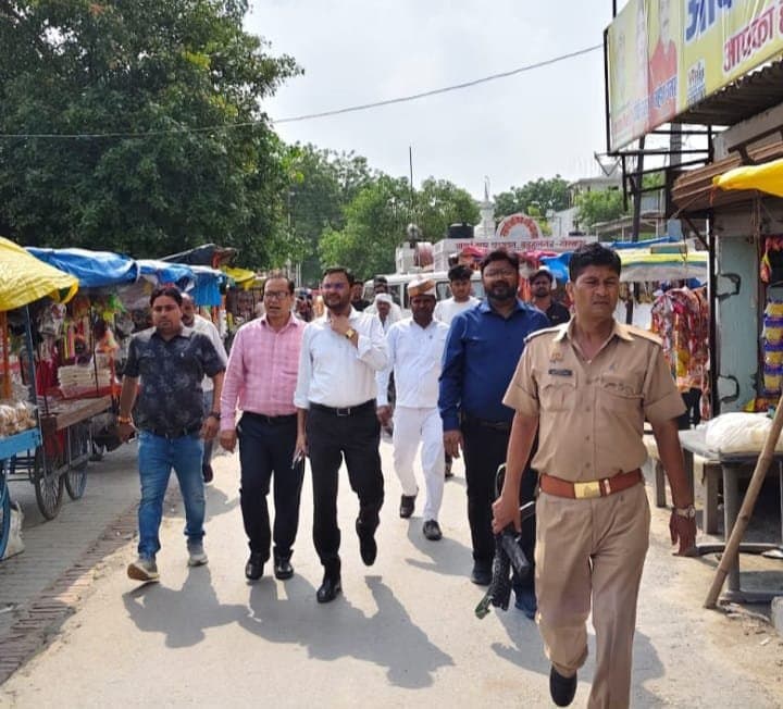 सावन मेला के मद्देनजर एडीएम और एसडीएम ने किया मुक्तिपथ का निरीक्षण