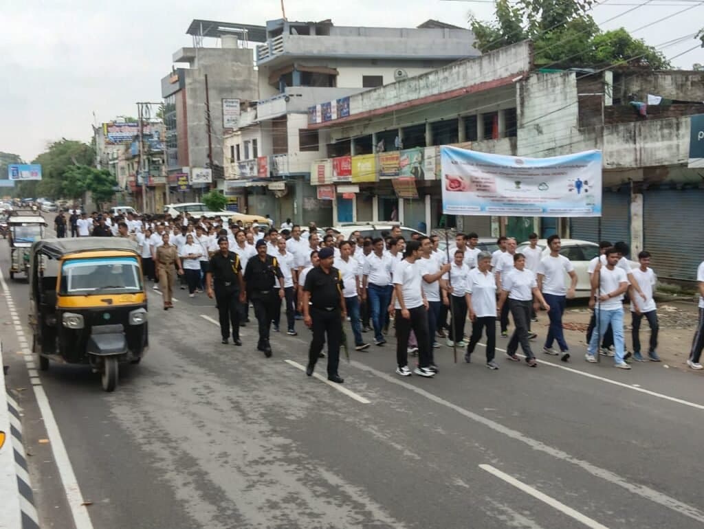  अंगदान जागरूकता अभियान : एम्स गोरखपुर
