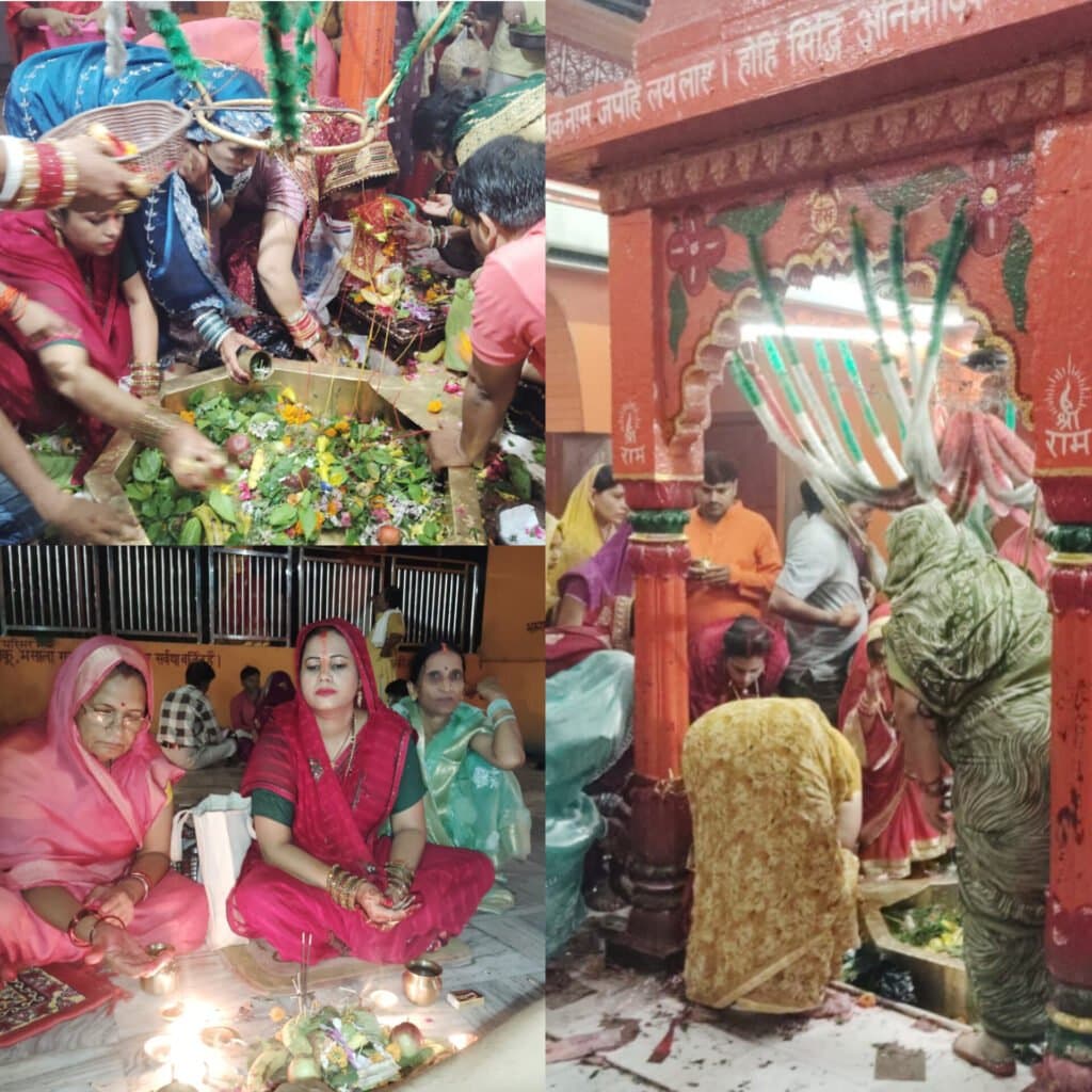 तीज पर मुक्तेश्वर नाथ शिव मंदिर में उमड़ा श्रद्धा का सागर