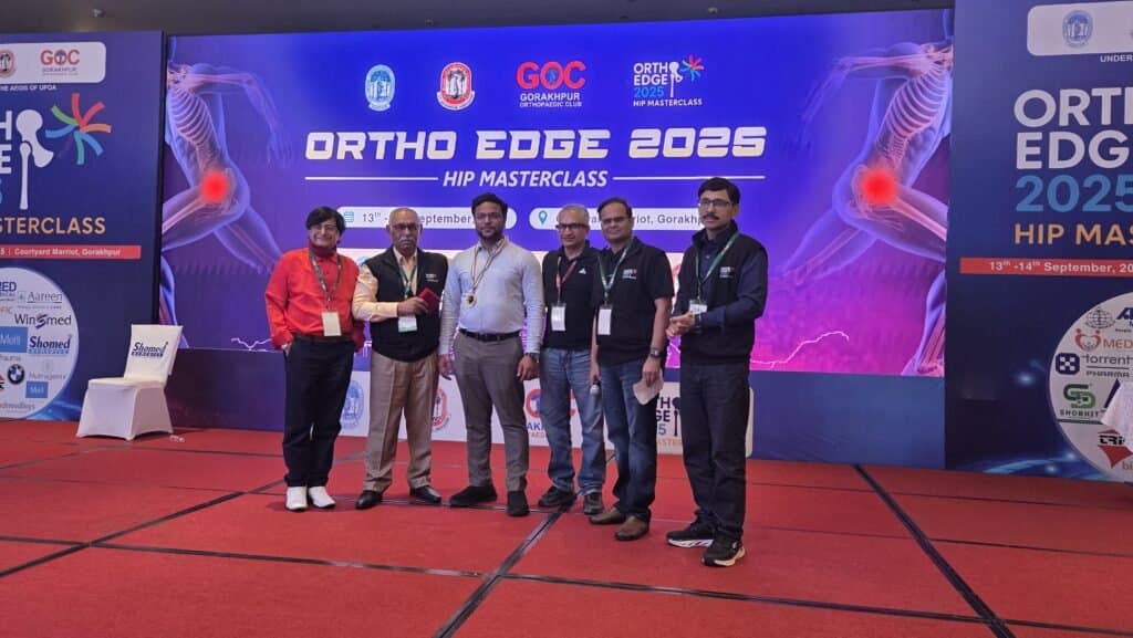 उत्तर प्रदेश ऑर्थोपेडिक्स एसोसिएशन द्वारा “ऑर्थोएज 2025” सम्मेलन का आयोजन
