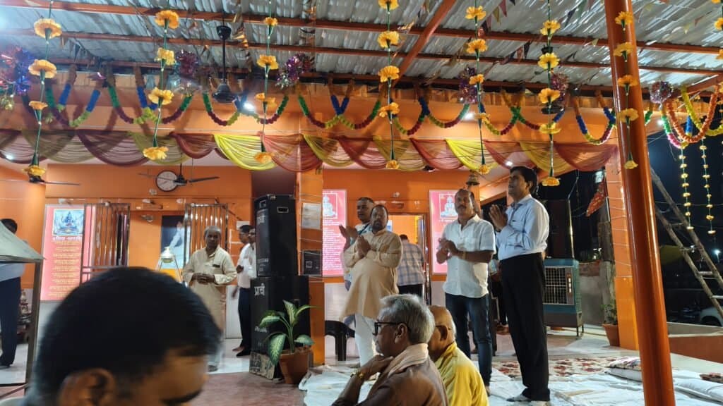 श्री बालाजी मंदिर पर अखंड कीर्तन का आज दूसरा दिन
