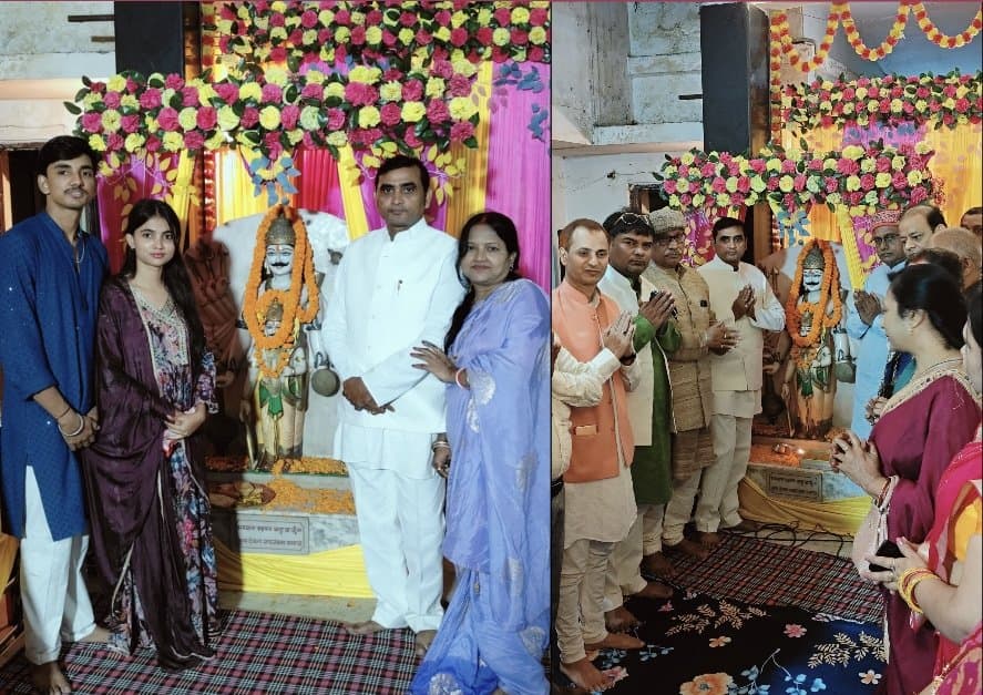भगवान सहस्त्रबाहु अर्जुन जी की जयंती धूमधाम से मनाई गई डॉक्टर संजय जायसवाल