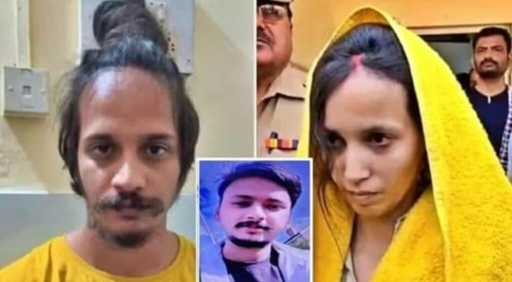 UP के मेरठ में पति सौरभ राजपूत का क़त्ल कर नीले ड्रम में दफ़न