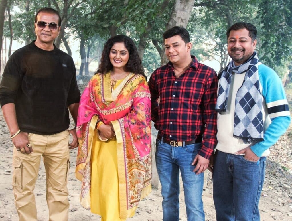 विशाल तिवारी, अंजना सिंह, धनंजय तिवारी, मनोज गुप्ता की फिल्म ‘शुभ आरती’ की शूटिंग कंप्लीट