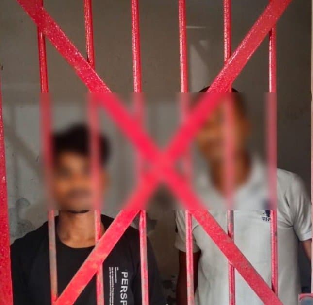 चोरी के मोबाइल के साथ दो अभियुक्त गिरफ्तार