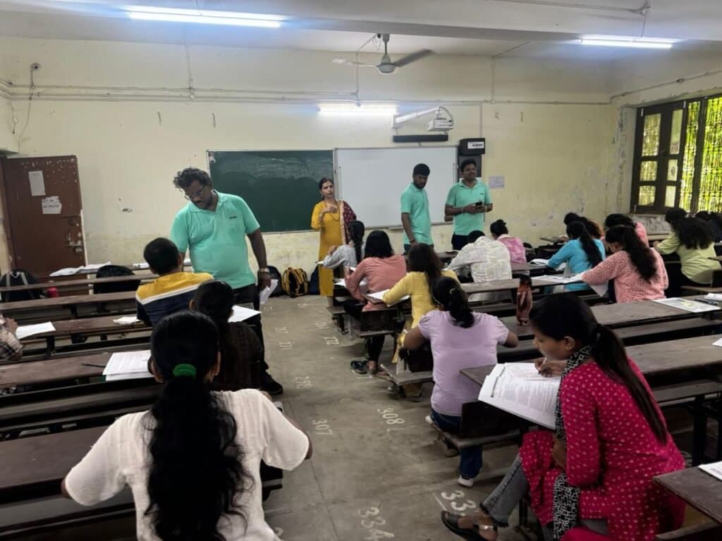 प्लेसमेंट ड्राइव में 58 विद्यार्थियों ने किया प्रतिभाग