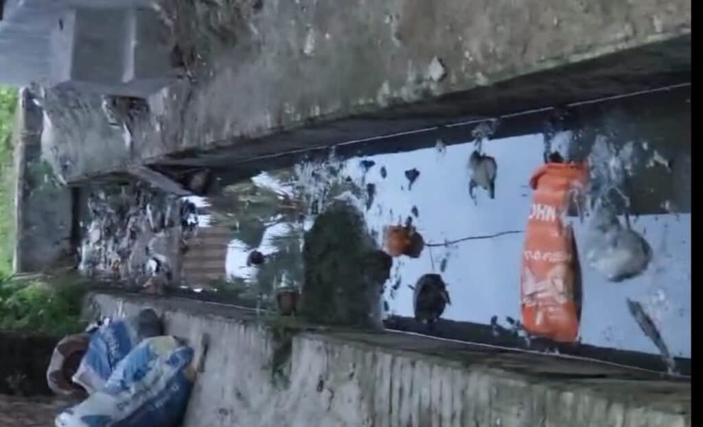 वर्षों से खुली पड़ी नाली,दुर्घटना को दे रही दावत
