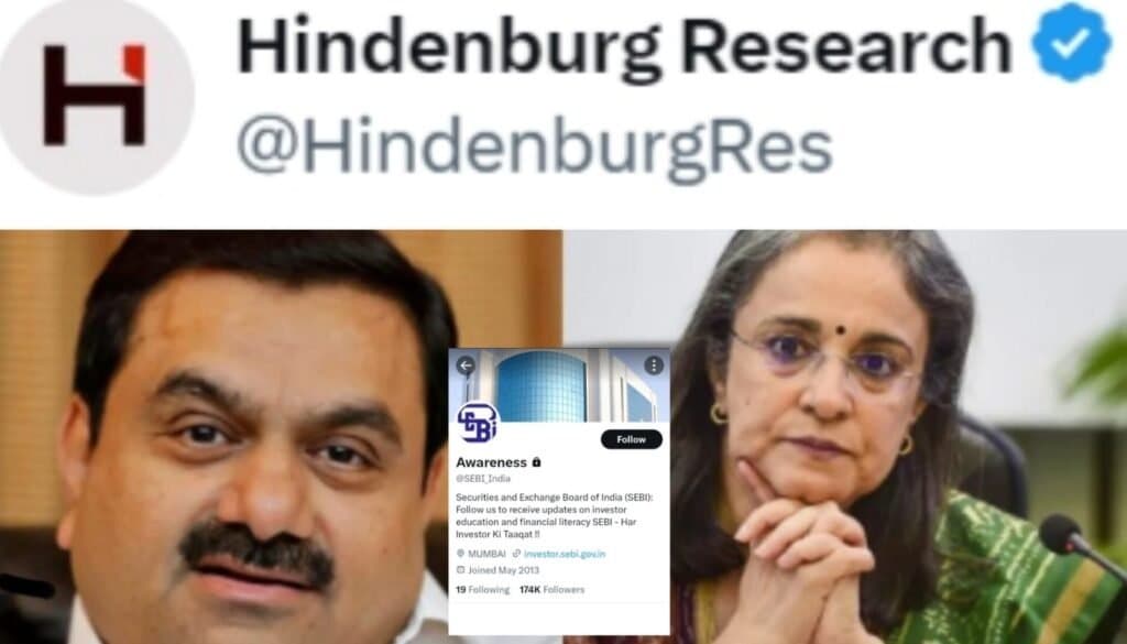 अदानी के घोटाले में SEBI की मुखिया