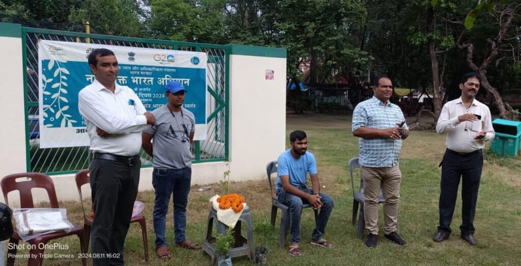 नशा मुक्त भारत अभियान के अंतर्गत 78वें स्वतंत्रता दिवस समारोह के दूसरे दिन कार्यशाला का आयोजन