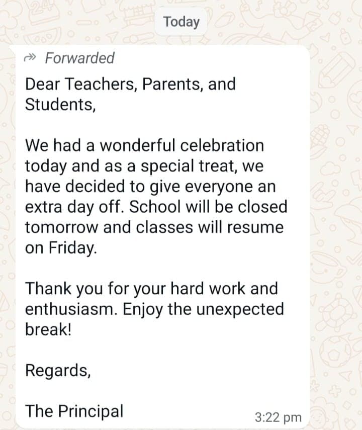 इस स्कूल के अपने नियम है साहब