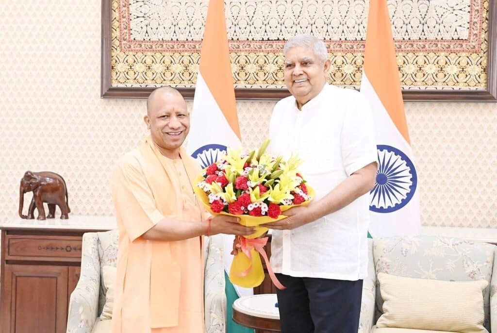 दिल्ली दौरे पर यूपी के सीएम योगी आदित्यनाथ