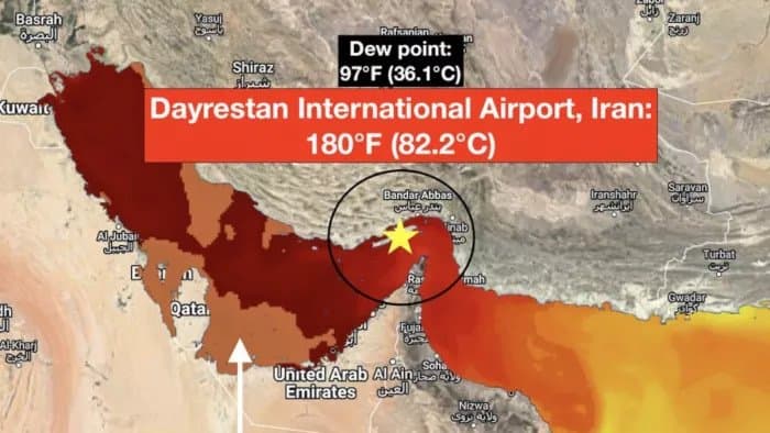ईरान के गांव में पड़ी धरती की सबसे भीषण गर्मी! 82.2 डिग्री सेल्सियस पहुंचा तापमान; टूटे सभी रिकॉर्ड