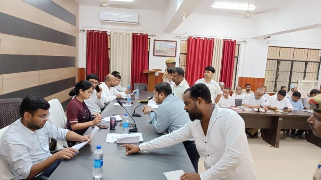 सदर तहसील समाधान दिवस में 108 मामले आए 8 का किया गया निस्तारित
