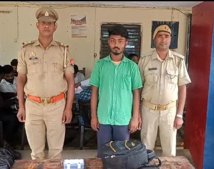 पुलिस ने शातिर लूटेरे को गिरफ्तार कर भेजा सलाखों के पीछे