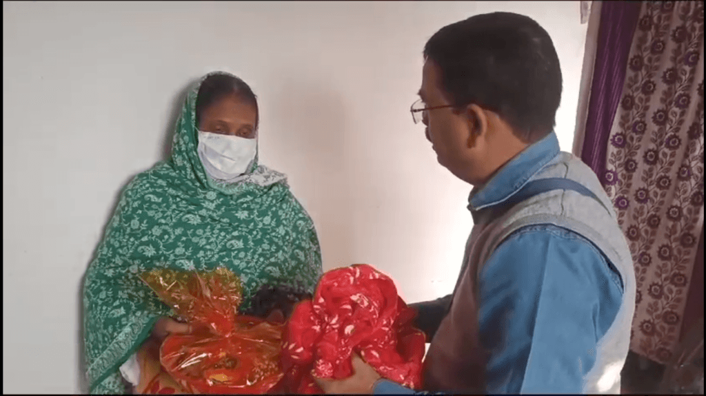 निक्षय मित्र बन मनाया पिता की पुण्यतिथि