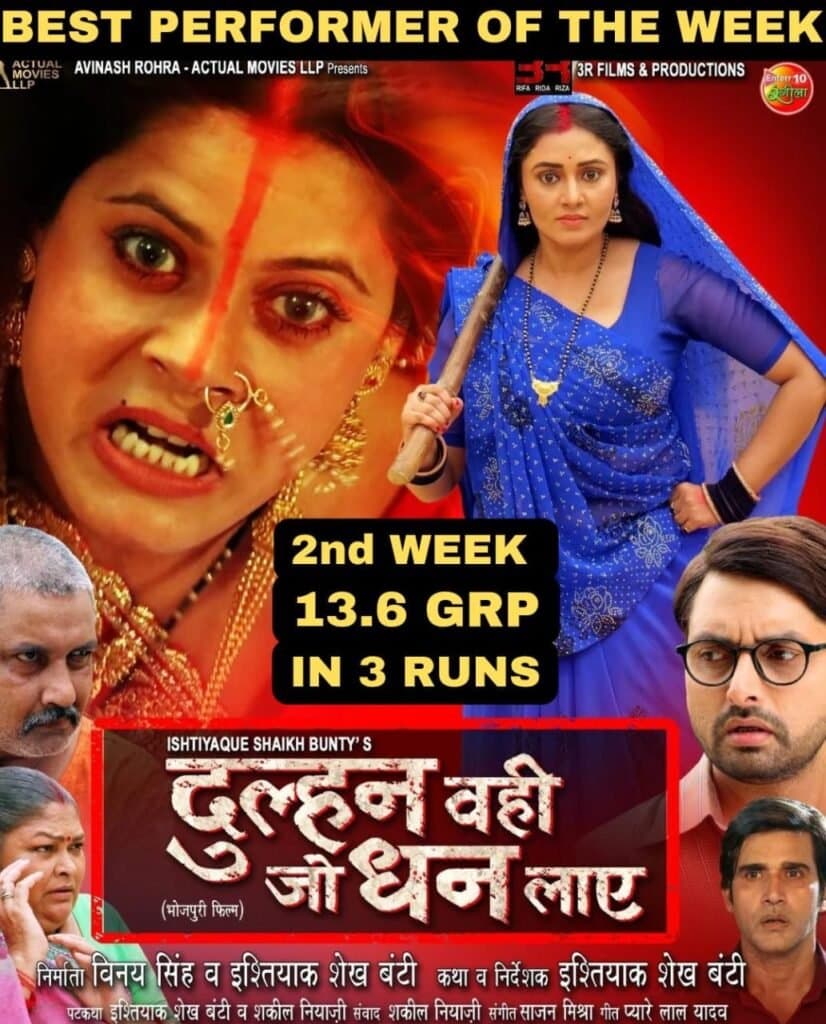 अभिनेत्री ज्योति मिश्रा की फ़िल्में मचा रही है टेलीविज़न में धूम, ‘दुल्हन वही जो धन लाए’ हुई ब्लॉकबस्टर
