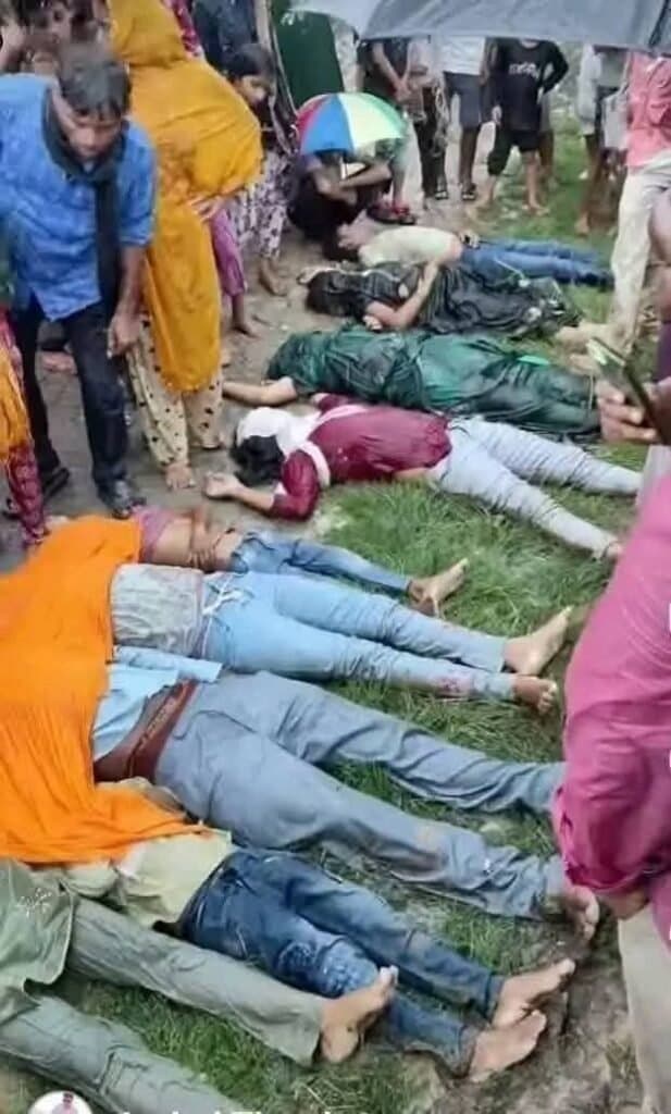 यूपी के गोंडा में हुआ दर्दनाक हादसा , 11लोगों की मृत्यु