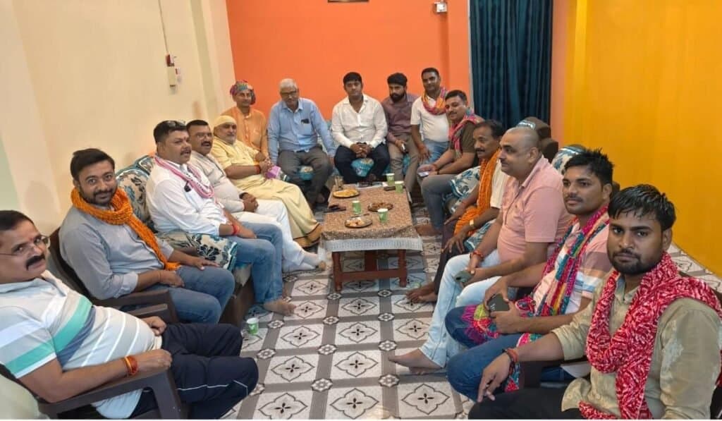 भाजपा कार्यकर्ता सेवा,समर्पण और संकल्प का सजीव प्रतीक:राजेश त्रिपाठी
