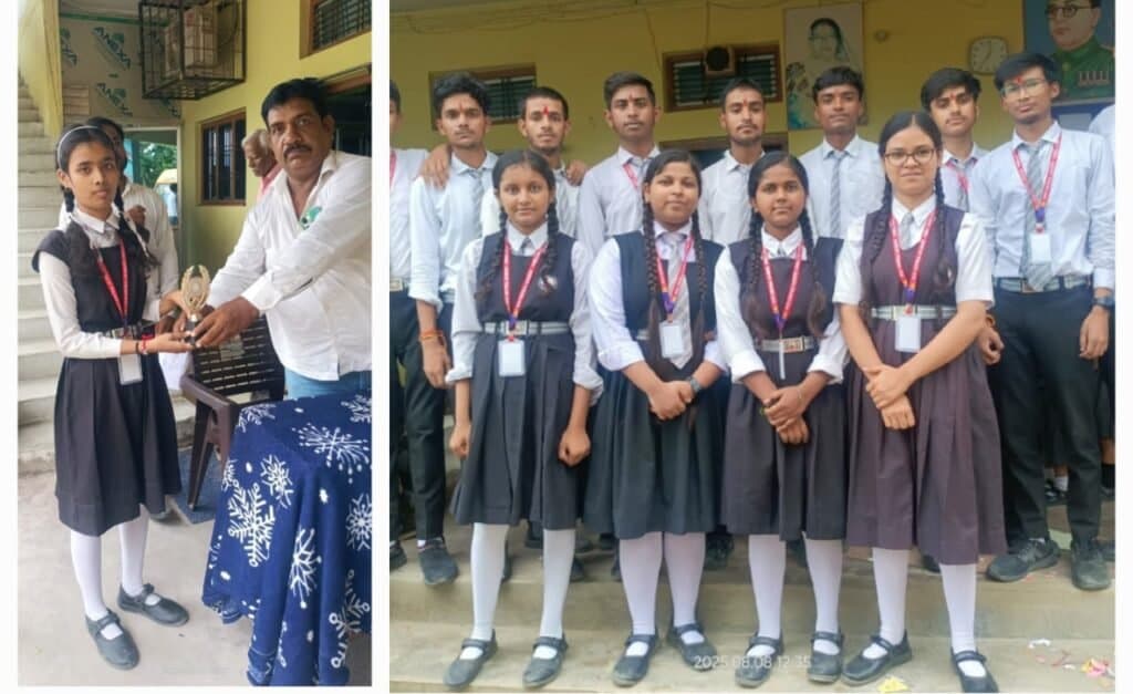रक्षाबंधन पर्व के पहले राखी प्रतियोगिता का हुआ आयोजन