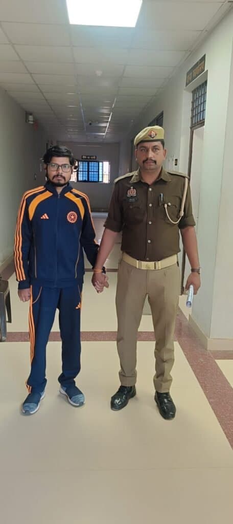 पॉक्सो एक्ट के वांछित आरोपी की गिरफ्तार