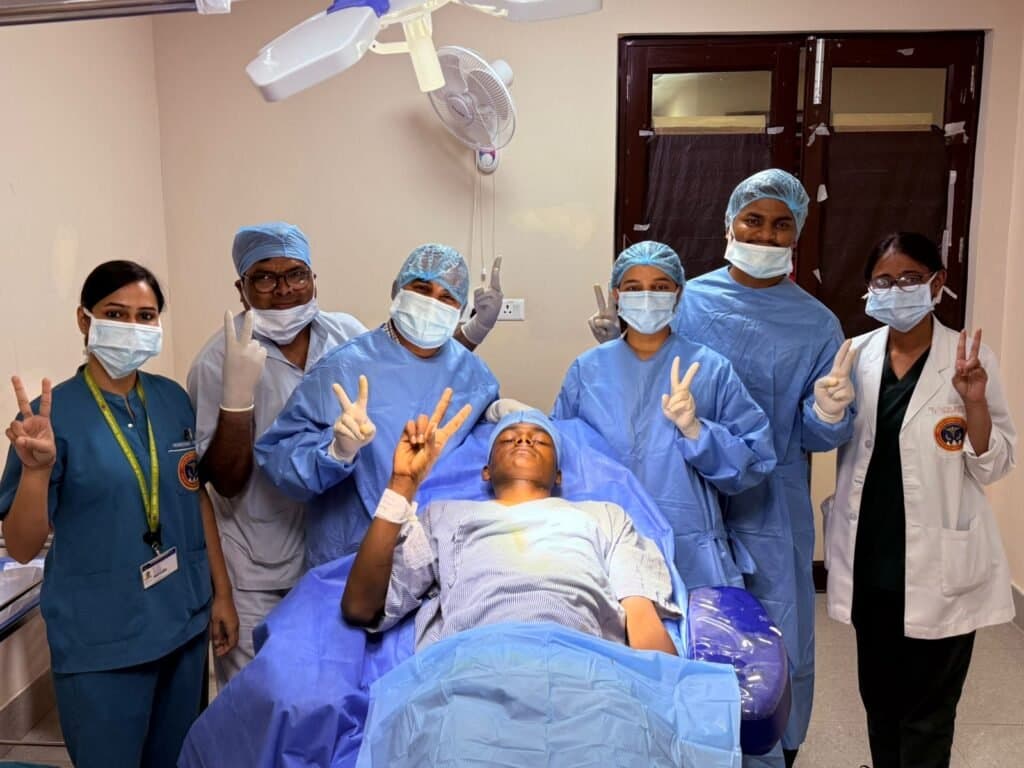 Aiims गोरखपुर में पहली बार सफल ‘ऑटोलॉगस नैनो-फैट ग्राफ्टिंग’
