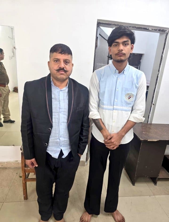 मुरादाबाद पुलिस ने करणी सेना के राष्ट्रीय उपाध्यक्ष ठाकुर योगेंद्र सिंह राणा को गिरफ्तार किया !!