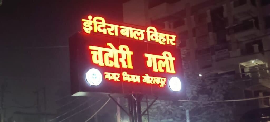चटोरी गली के उद्देश्य पर सवाल, बाहर ठेलों से बिगड़ रहा स्वरूप और बढ़ रहा जाम