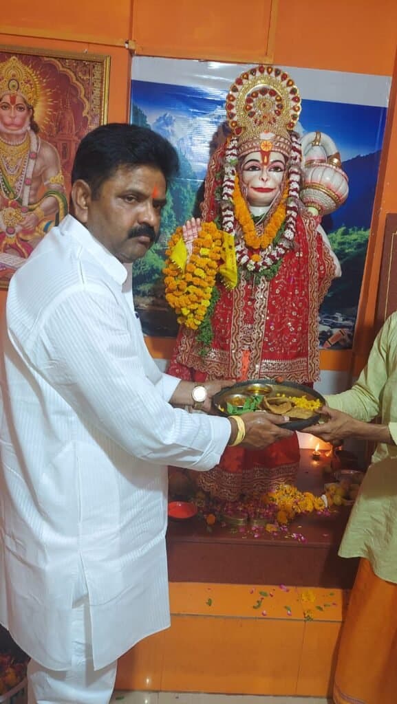 सुंदरकांड एवं विशाल भंडारे के साथ मना पांचवा बड़ा मंगलवार बालाजी दरबार में