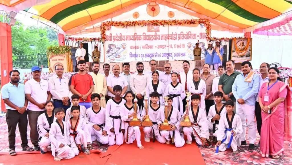 70वीं प्रदेशीय माध्यमिक विद्यालय ताइक्वांडो प्रतियोगिता का भव्य समापन