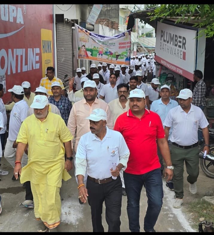 स्वच्छता ही सेवा के उद्देश्य के साथ निकाली गई रैली गोरखपुर