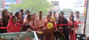चेयरमैन प्रीति उमर ने किया महिला ब्यूटी सलोन का उद्घाटन