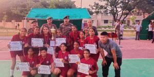 एनसीसी प्रशिक्षण शिविर का ग्रुप कमांडर ने किया निरीक्षण