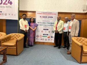 काठमांडू संगोष्ठी पर उन्नत सामग्री (KaSAM-2024) ने वैश्विक सहयोग को किया मजबूत