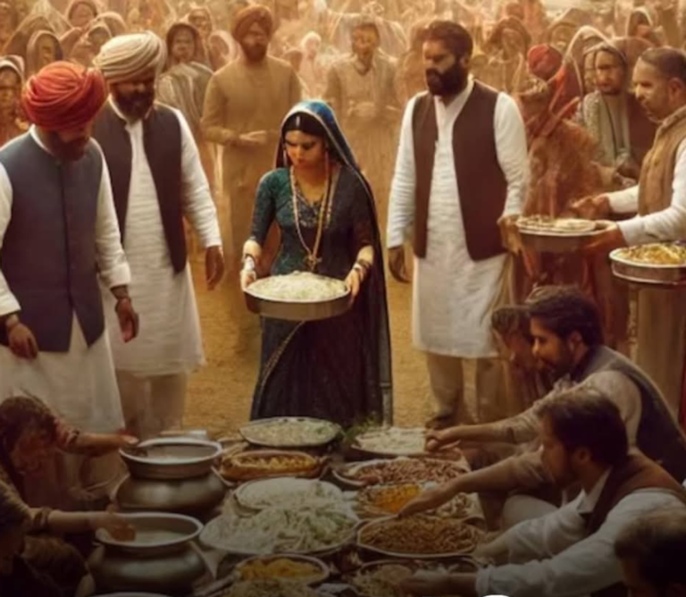 खाना कम पड़ जाने पर वे बिना निकाह किए ही लौट गए