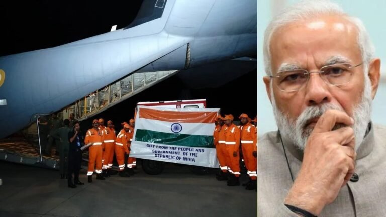 भारत ने म्यांमार की मदद के लिए भेजी राहत सामग्री, भूकंप से कई लोगों की गई जान