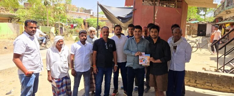 जनता के बीच जाकर गिनाई सरकार की उपलब्धियां